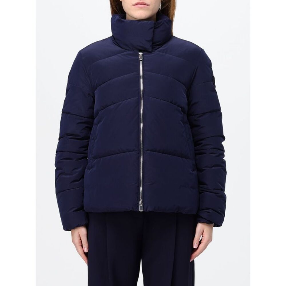 Pinko Women Short Water-Repellent Quilted Nylon Down Jacket Pinko With High Neck